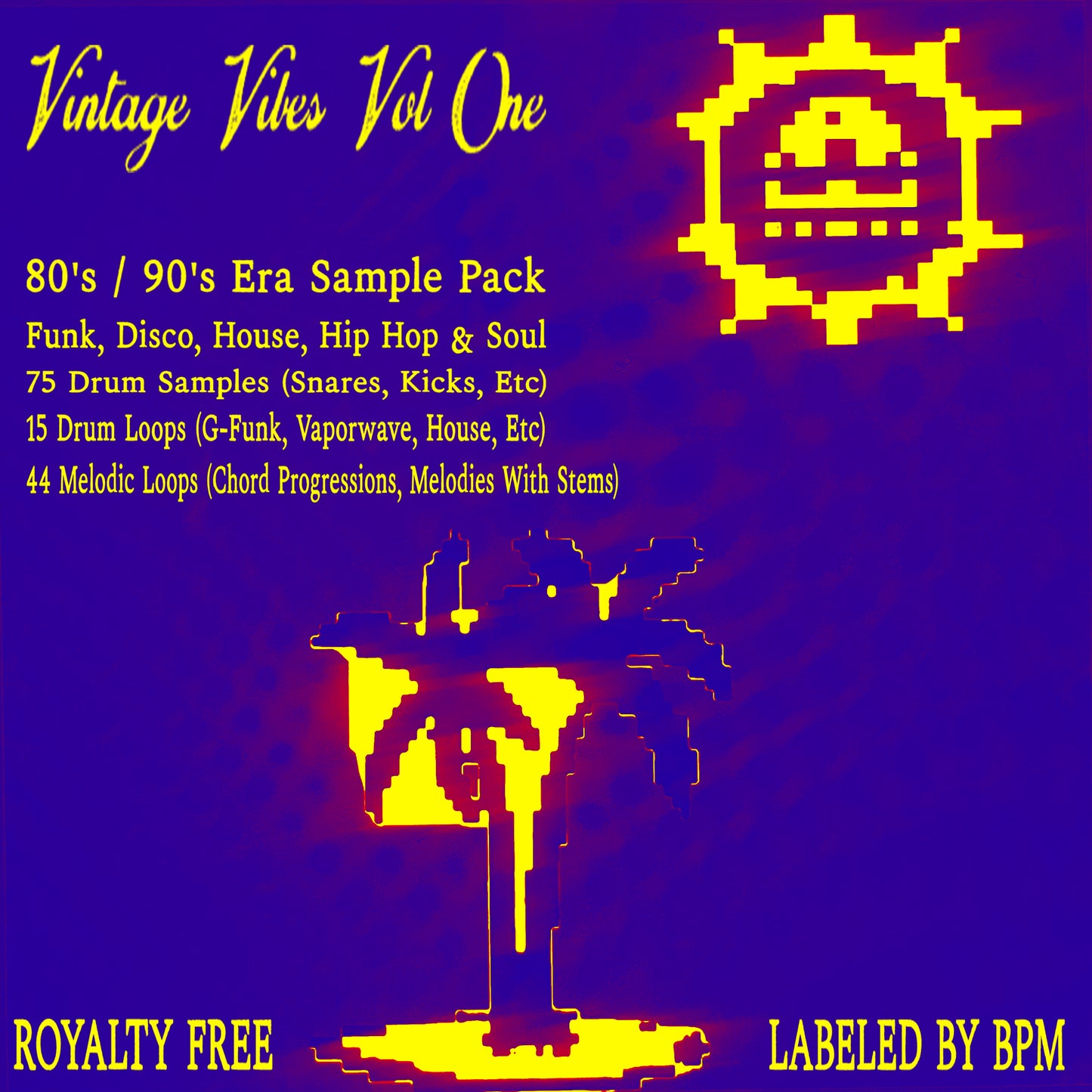 Vintage Vibes: 80's Synth + G-Funk + House Sample Pak Complete